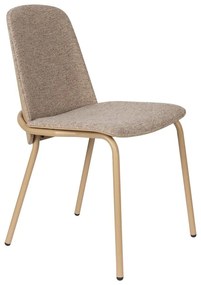 Бежови трапезни столове в комплект от 2 броя Clip - Zuiver