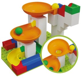 Комплект допълнителни части за писта за топчета , 44 бр. - Hubelino