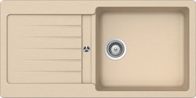 Schock TYPOS D100L Композитна мивка за вграждане