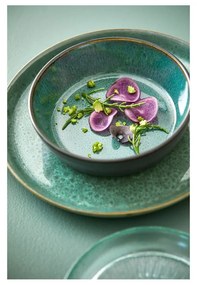 Зелена/черна глинена купичка Gastro Green/Black – Bitz