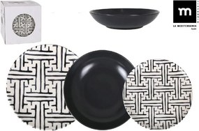 Сервиз за хранене LA MEDITERRANEA Labirint 2, 18 части, Порцелан