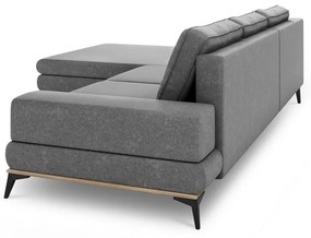 Сив ъгъл на разтегателен диван , ляв ъгъл Planet - Windsor &amp; Co Sofas