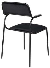 Черни трапезни столове в комплект от 2 броя Alba - Zuiver