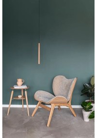 LED висяща лампа с дървен абажур ø 3 cm Chimes - UMAGE