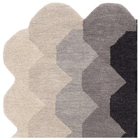 Сив вълнен килим 160x230 cm Hive - Asiatic Carpets