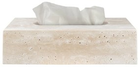Каменна кутия за носни кърпички Travertine – Mette Ditmer Denmark