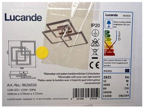 Lucande - LED Димируем плафон AVILARA LED/52W/230V