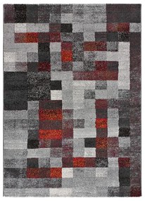 Червено-сив килим 160x230 cm Fusion - Universal