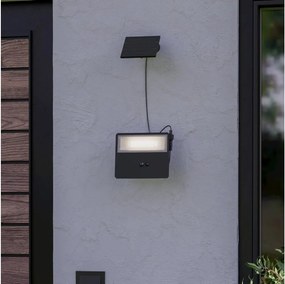 Eglo 901085-LED Соларна стенна лампа PANETTIERI LED/6,7W/3,7 1200mAh IP44 черна