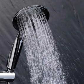 Пластмасов душ комплект от в матово сребрист цвят с ръчен душ 70 cm Hydro – douceur d'intérieur