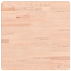 355961 vidaXL Плот за маса 50x50x4 см квадратен масивен бук