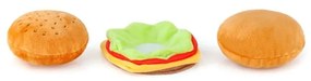Играчка за куче Hamburger Mini - P.L.A.Y.