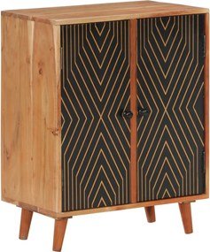 351622 vidaXL Сайдборд, 60x35x74 см, акациево дърво масив
