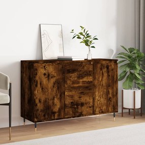 827201 vidaXL Сайдборд, опушен дъб, 104x35x70 см, инженерно дърво