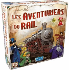 Настолна игра Asmodee The Adventurers of Rail USA (FR)