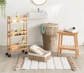 Кош за пране 5five, Кръгъл, Ротанг, 41 l