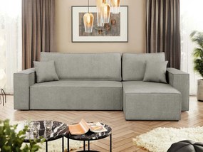 Ъглов диван Karl II-Сив