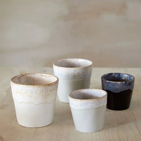 Зелена/сива глинена чаша 210 ml Grespresso – Costa Nova