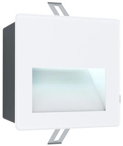 Eglo 99575 - LED Екстериорна лампа за вграждане ARACENA LED/3,7W/230V IP65 бяла