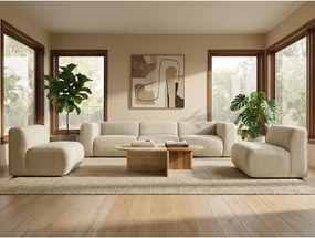 Сив ъглов диван (ляв ъгъл) Ekahi – Makamii