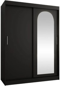 Гардероб Selfie 150 плъзгащ-Черно