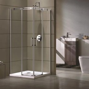 Душ кабина ICS 1201, 90x90x190см, 6мм