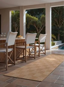 Кремава/в естествен цвят пътека за открито и закрито 80x200 cm Haringey Dorothy – Ted Baker