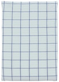 Светлосиньо единично спално бельо от памук Renforcé 140x200 cm Vista – Södahl