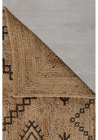 Килим от юта в естествен цвят 120x170 cm Rowen - Flair Rugs
