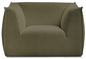 Зелено кресло от прежда с примки от букле Giorgia – Bobochic Paris