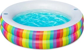 Детски надуваем басейн с два ринга 206 х 51см Bestway 54443