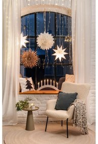 Бял фотьойл от изкуствена кожа Glasgow - House Nordic