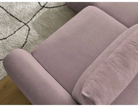 Светлорозов ъглов диван Aden – Bobochic Paris