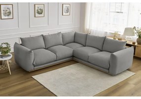 Сив ъглов диван Ernest – Bobochic Paris