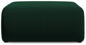 Тъмнозелена кадифена табуретка Ekahi – Makamii