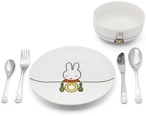 Порцеланов детски комплект за хранене 6 бр. Miffy – Zilverstad