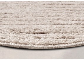 Бежов кръгъл килим ø 200 cm Panglao New York Taupe – Elle Decoration