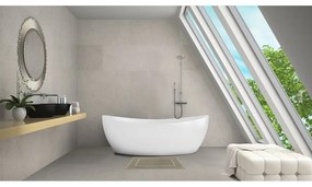 Светлокафява текстилна постелка за баня 40x60 cm Zen - Allstar