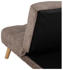 Кафяв шенилов разтегателен диван 178 cm – Ixia