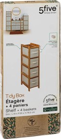 Етажерка 5five Tidy Box, Тясна 5 нива