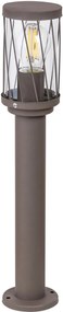 RABALUX Budapest 8889/ външна лампа, кафява/ E27 1X MAX 40W/ IP44 H500mm - 8889