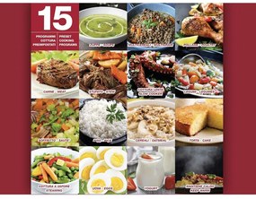 Мултикукър под налягане Beper P101COS001, 1200W, 15 програми, 6 литра, Таймер, Инокс/черен