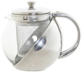 Teekann DKD Home Decor Кристал Неръждаема стомана Сребро (500 ml)