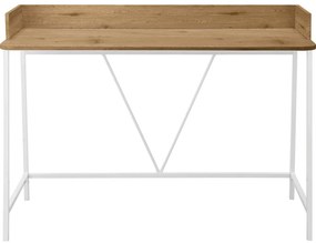 Работна маса с дъбов плот 50x120 cm Savona – Støraa