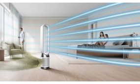 Пречиствател и охладител на въздух Dyson Purifier Cool TP10 Gen1, До 27 м2, 40W, HEPA, Осцилация, 10 скорости, Таймер, Бял