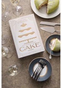 Бели/сребристи десертни вилици в комплект от неръждаема стомана The Essentials Cake Tools – Printworks