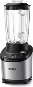 Втора ръка: Блендер Philips HR3760/00, 1500W, 2L, ProBlend Ultra, Високоскоростен, Импулс, Черен