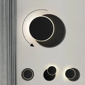 СТЕННА ЛАМПА LED LHJ082-W BLACK