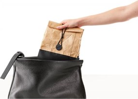 Чанта за пренасяне за многократна употреба Lekue On The Go 1010234, 4 литра, Tyvek, Кафяв/Черен