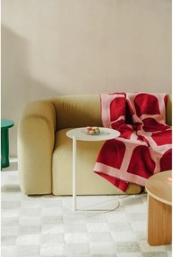 Стоманена кръгла странична масичка 41x40 cm Ande – noo.ma